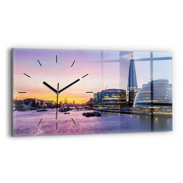 Horizontale Uhr Blick auf London