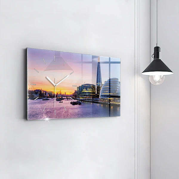 Horizontale Uhr Blick auf London