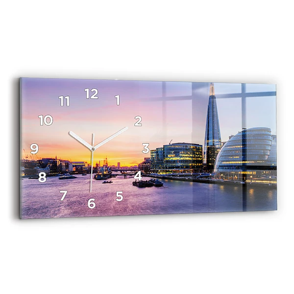 Horizontale Uhr Blick auf London