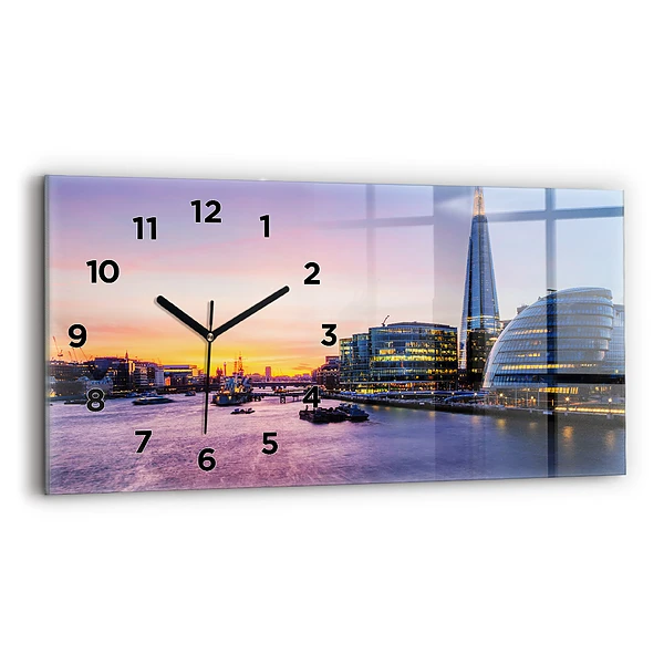 Horizontale Uhr Blick auf London