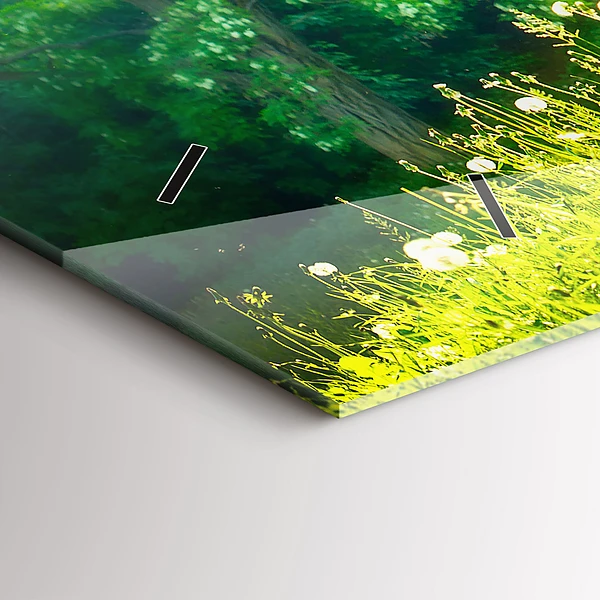 Horizontale Uhr mit motiv Frühling Natur