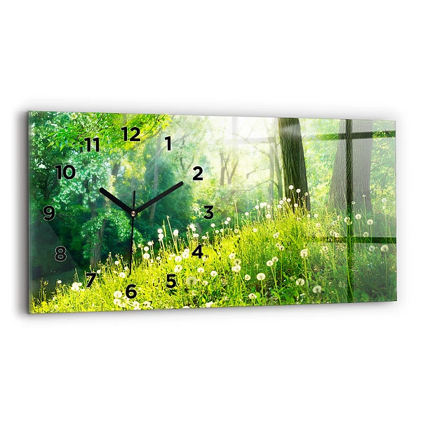 Horizontale Uhr mit motiv Frühling Natur