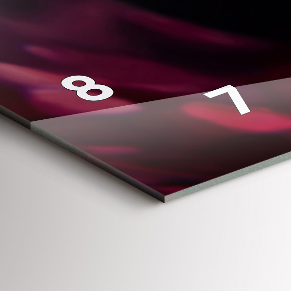 Horizontale Uhr Wein