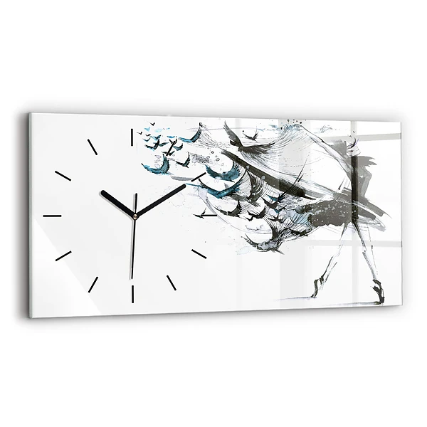 Horizontale Uhr Frau tanzt Ballett