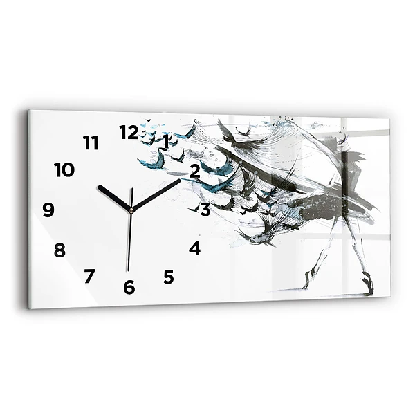 Horizontale Uhr Frau tanzt Ballett