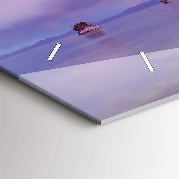 Horizontale Uhr mit motiv Sonnenaufgang in Kalifornien