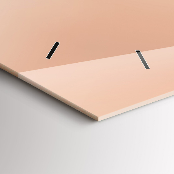 Horizontale Uhr Illustration eines Flamingos