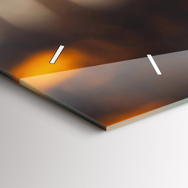 Horizontale Uhr mit motiv Glasflaschen