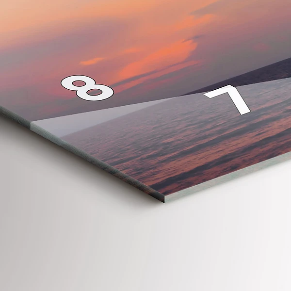 Horizontale Uhr Surfen am Strand