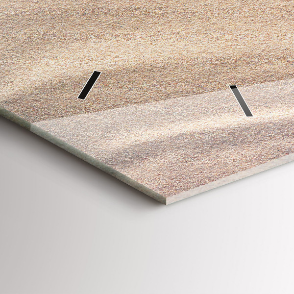 Horizontale Uhr mit motiv Urlaubs-Accessoires