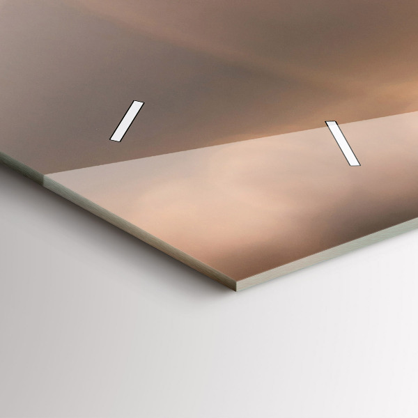 Horizontale Uhr mit motiv Auto im Urlaub