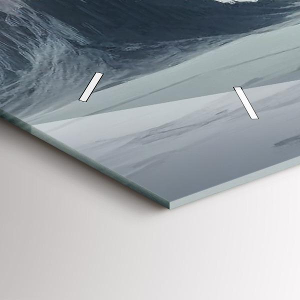 Horizontale Uhr mit motiv Männlicher Kosmos Planet