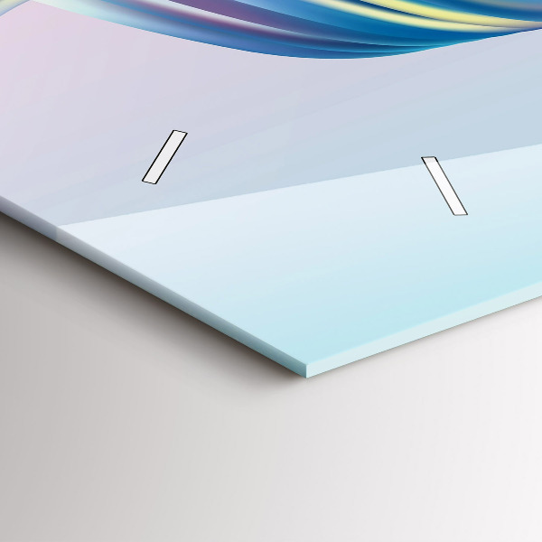 Horizontale Uhr Flüssiges Fließelement