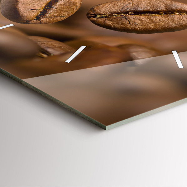 Wanduhr modern quadratisch Abstrakte Farben