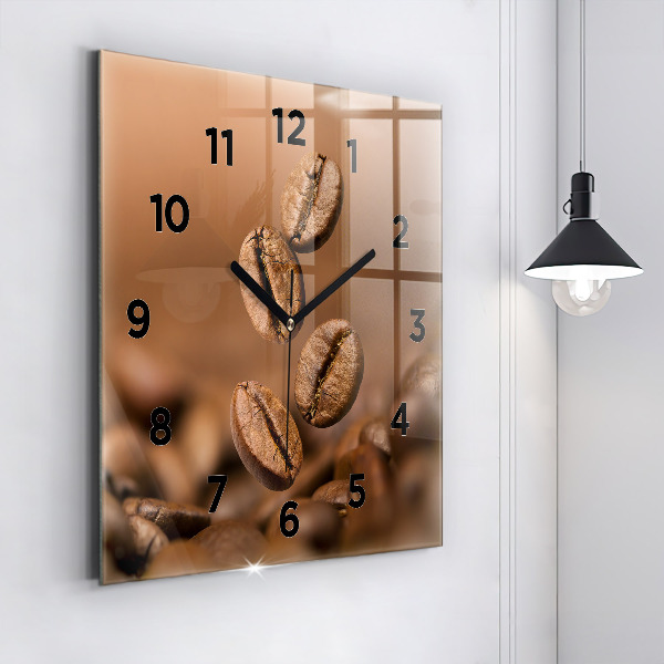 Wanduhr modern quadratisch Abstrakte Farben