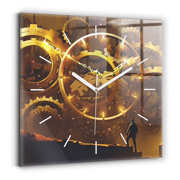 Wanduhr quadratisch Zeit - Mechanismus