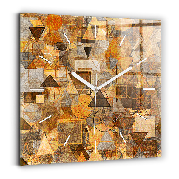 Wanduhr quadratisch Geometrische Formen
