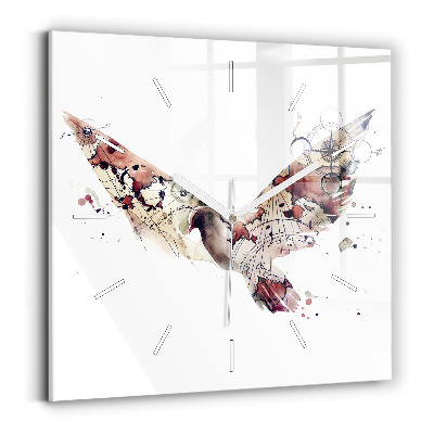 Wanduhr quadratisch Abstrakte Ansicht