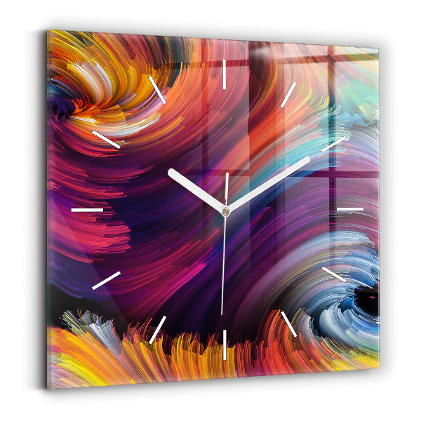 Wanduhr quadratisch Abstrakter Verkauf
