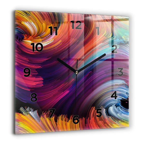 Wanduhr quadratisch Abstrakter Verkauf