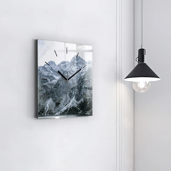 Wanduhr quadratisch Morskie Oko im Tatra-Gebirge