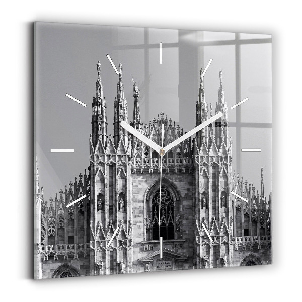 Wanduhr quadratisch Dom von Mailand Kathedrale
