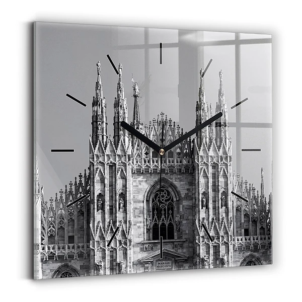 Wanduhr quadratisch Dom von Mailand Kathedrale