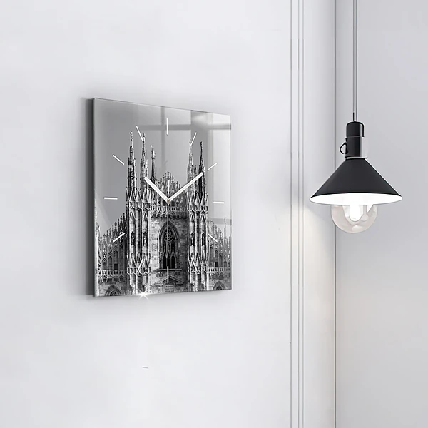 Wanduhr quadratisch Dom von Mailand Kathedrale