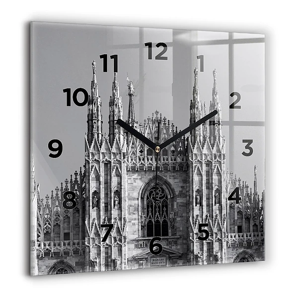 Wanduhr quadratisch Dom von Mailand Kathedrale