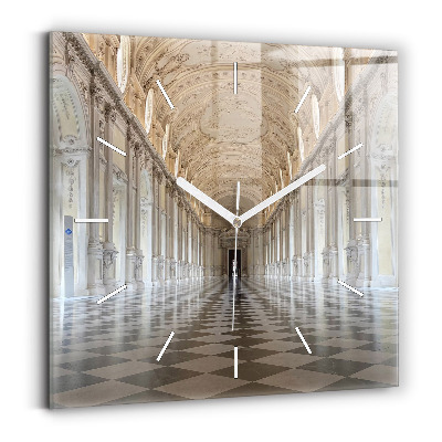 Wanduhr quadratisch Das Museum La Veneria Reale