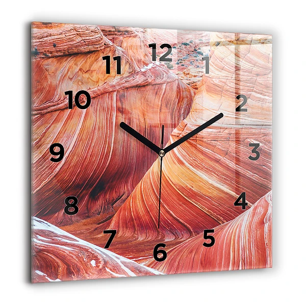 Wanduhr modern quadratisch Malerischer Grand Canyon
