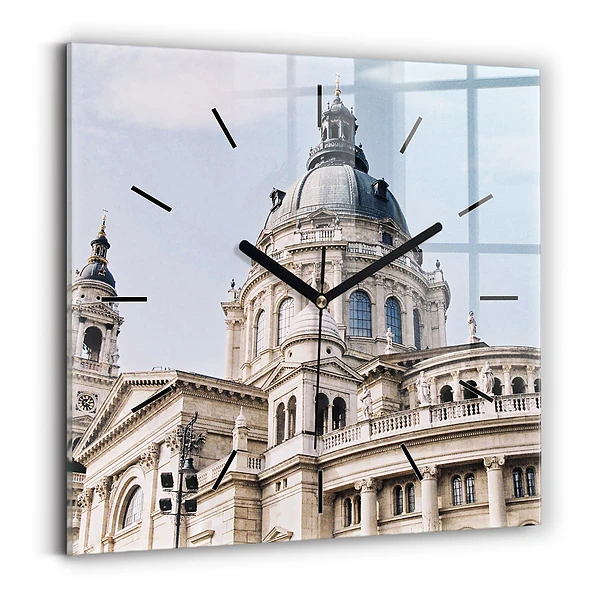 Wanduhr quadratisch St. Stephans Basilika