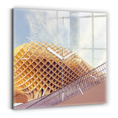 Wanduhr quadratisch Aussichtspunkt in Sevilla