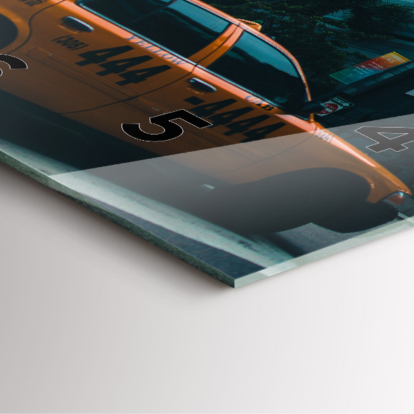 Wanduhr quadratisch Miami, Florida