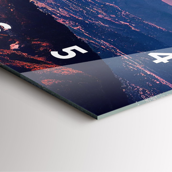 Wanduhr modern quadratisch Berge in San Antonio USA