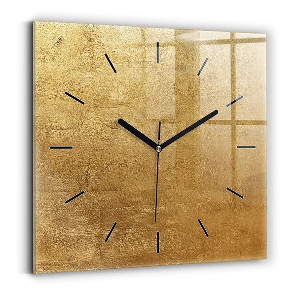 Wanduhr modern quadratisch Dekorative Leinwand