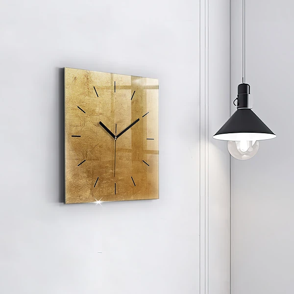 Wanduhr modern quadratisch Dekorative Leinwand