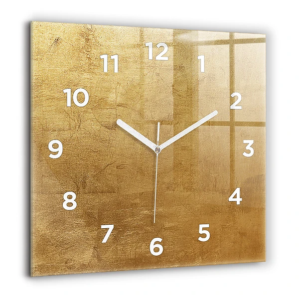 Wanduhr modern quadratisch Dekorative Leinwand