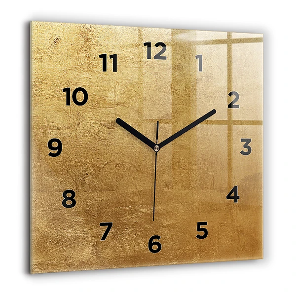 Wanduhr modern quadratisch Dekorative Leinwand