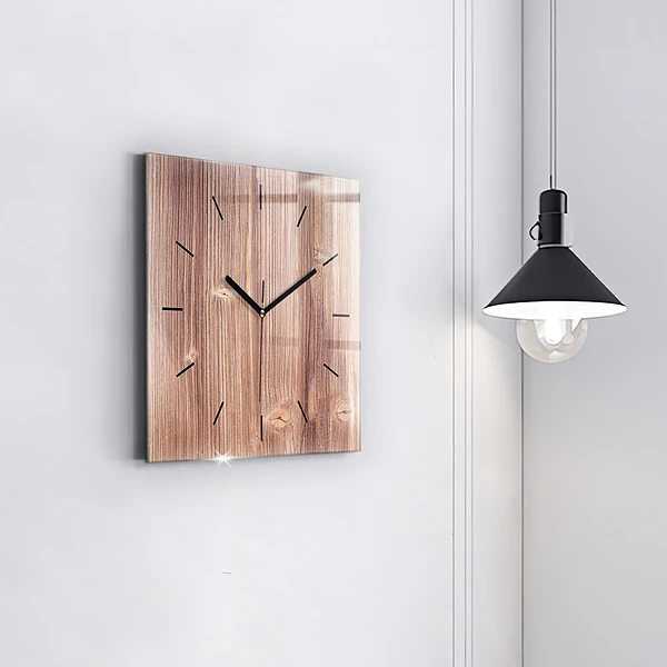 Wanduhr quadratisch Paprika
