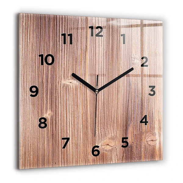 Wanduhr quadratisch Paprika