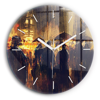 Wanduhr glas rund Impressionismus auf dem Kunstmarkt