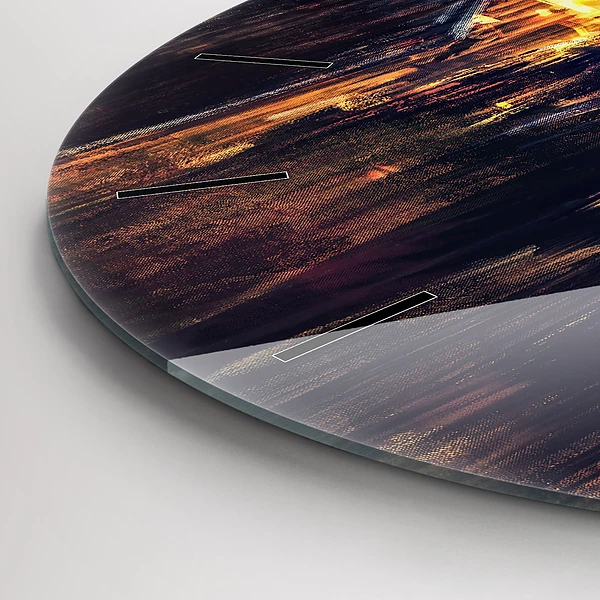 Wanduhr glas rund Impressionismus auf dem Kunstmarkt