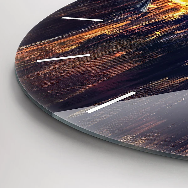 Wanduhr glas rund Impressionismus auf dem Kunstmarkt