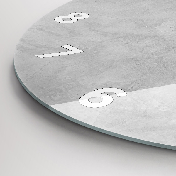 Wanduhr rund mit motiv Steinmauer