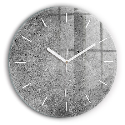 Wanduhr rund mit motiv Industrielle Wand