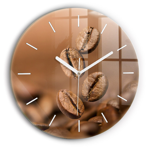 Wanduhr rund mit motiv Abstrakte Farben