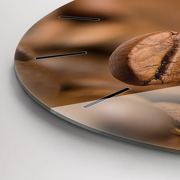 Wanduhr rund mit motiv Abstrakte Farben