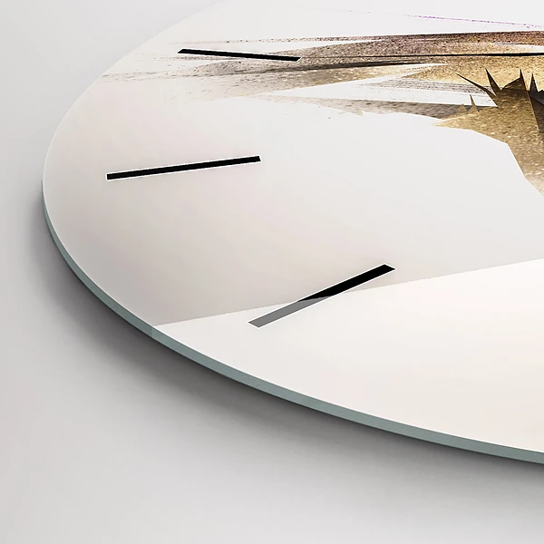 Wanduhr rund mit motiv Raubvogel