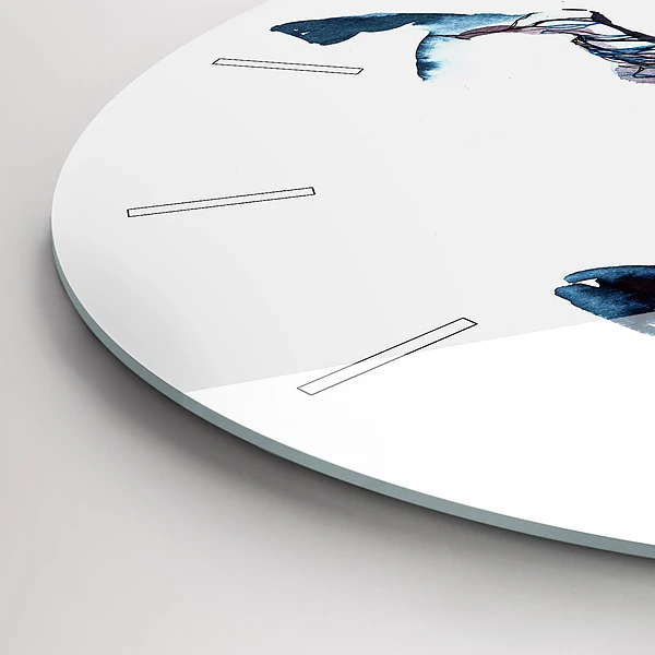 Wanduhr rund mit motiv Tier Natur Altruismus